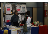 Melissa Drummond and her t-shirt booth