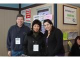 Pasadena FSC President, Kent Woods, Alice and Monique