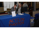 Cynthia Slawter at her booth