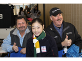 Bob and Don, pretty happy to be photographed with Mirai